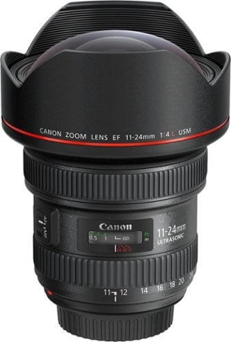 Canon - EF 11-24mm f/4L USM Wide Angle Zoom Lens - Black_0