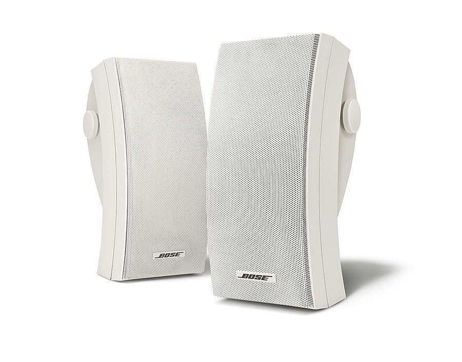 Bose - 251 Wall Mount Outdoor Environmental Speakers - Pair - White_0