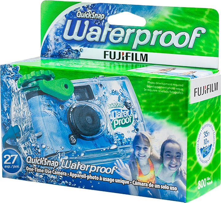 Fujifilm - QuickSnap Disposable Water-Resistant Film Camera - Blue_5