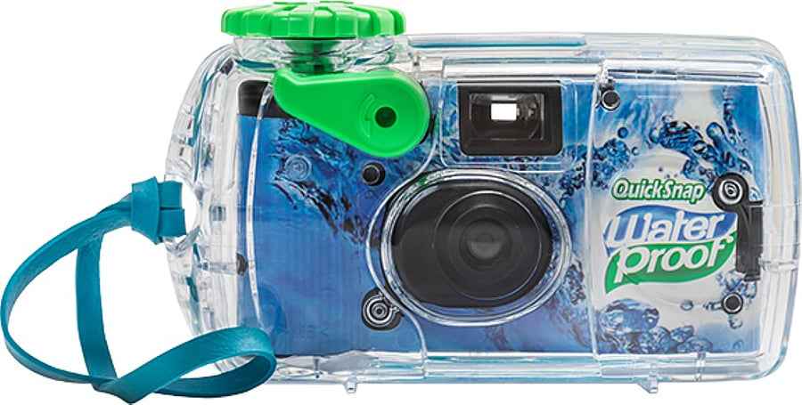 Fujifilm - QuickSnap Disposable Water-Resistant Film Camera - Blue_0
