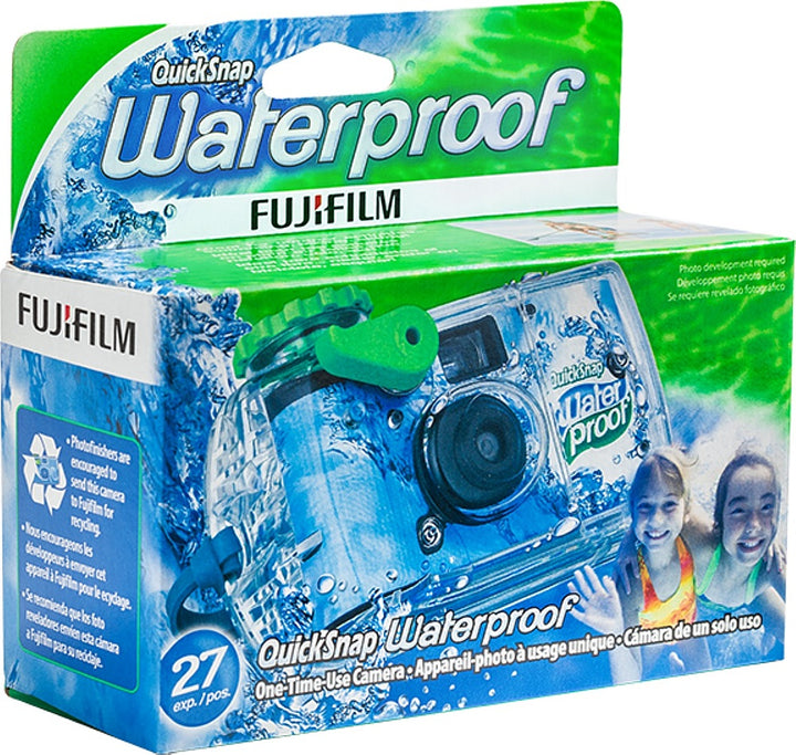 Fujifilm - QuickSnap Disposable Water-Resistant Film Camera - Blue_2