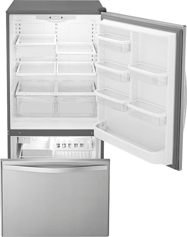 Whirlpool - 21.9 Cu. Ft. Bottom-Freezer Refrigerator - Stainless steel_3