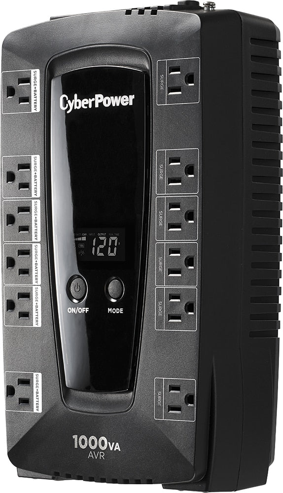 CyberPower - 1000VA Battery Back-Up System - Black_1