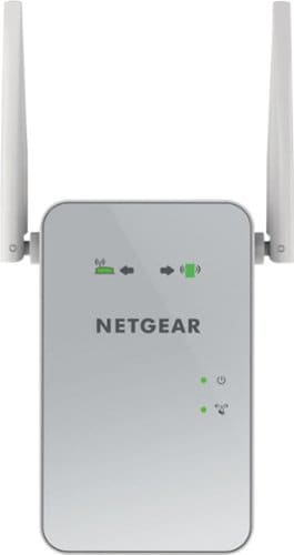 NETGEAR - AC1200 Dual-Band Wi-Fi Range Extender - White_0