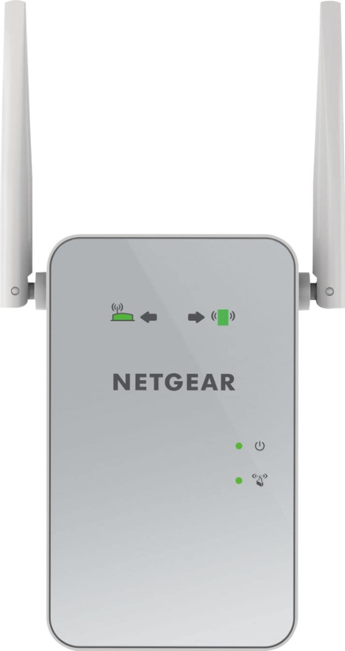 NETGEAR - AC1200 Dual-Band Wi-Fi Range Extender - White_1