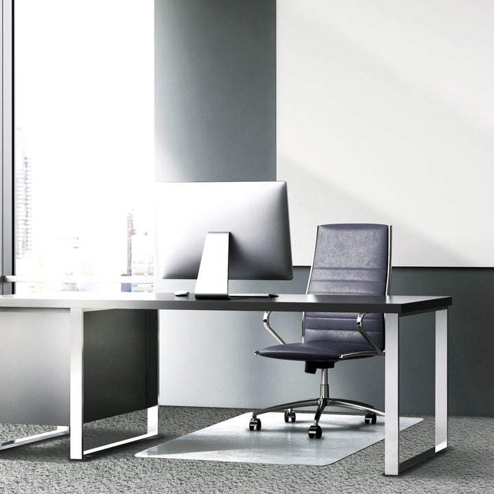 Floortex Glass Chair Mat 36" x 48" for Hard Floors & Carpets - Crystal Clear_5