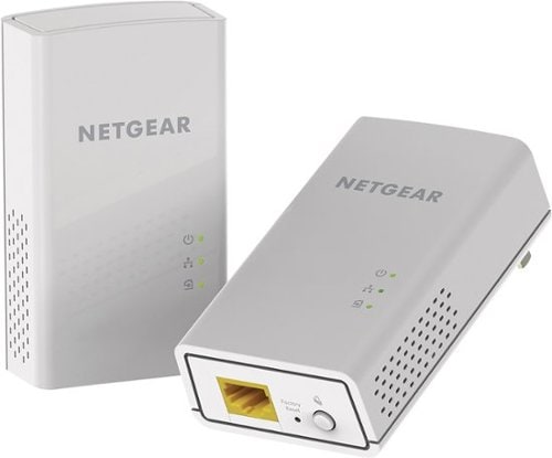 NETGEAR - Powerline AC1200 Gigabit Ethernet Adapter (2-pack) - White_0