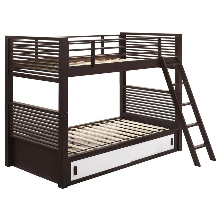 Oliver Twin over Twin Bunk Bed Java_1