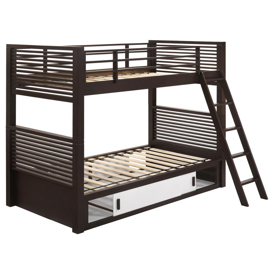 Oliver Twin over Twin Bunk Bed Java_2