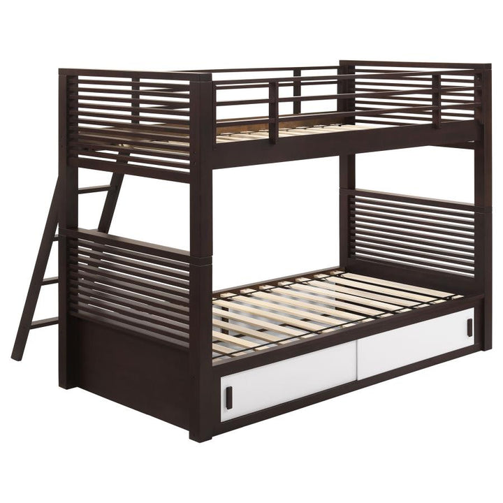 Oliver Twin over Twin Bunk Bed Java_4
