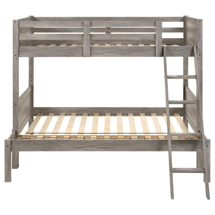 Ryder Twin over Full Bunk Bed Weathered Taupe_2