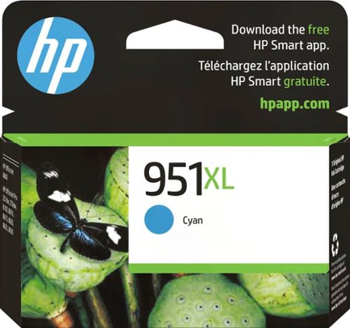 HP - 951XL High-Yield Ink Cartridge - Cyan_0