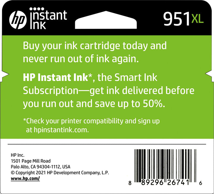 HP - 951XL High-Yield Ink Cartridge - Cyan_4
