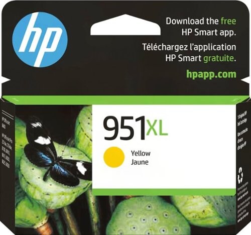HP - 951XL High-Yield Ink Cartridge - Yellow_0