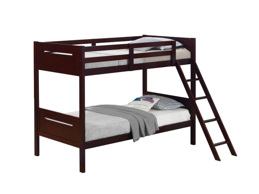 Littleton Twin/Twin Bunk Bed Espresso_1