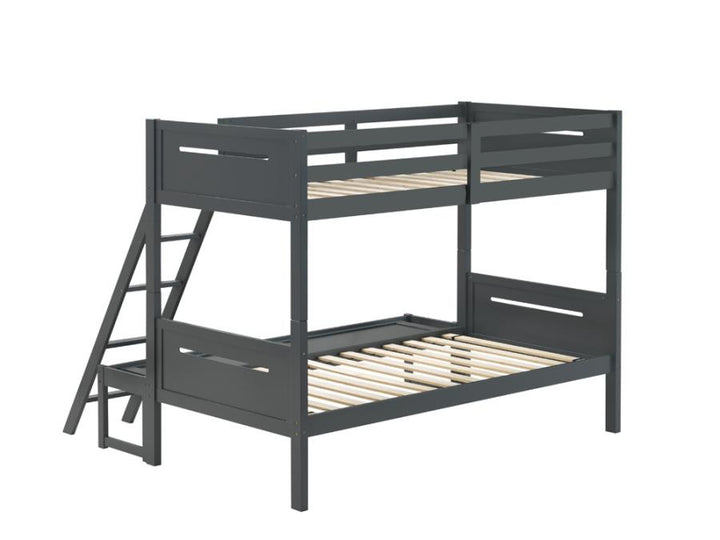 Littleton Twin/Full Bunk Bed Grey_3