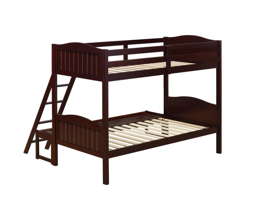Littleton Twin/Full Bunk Bed with Ladder Espresso_3