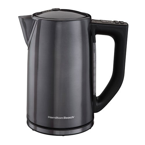 1.7L Variable Temperature Electric Kettle, Black & Stainless Steel_0