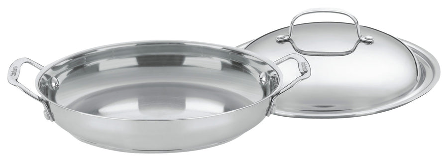 Cuisinart - Chef's Classic 12" Everyday Pan - Stainless-Steel_0