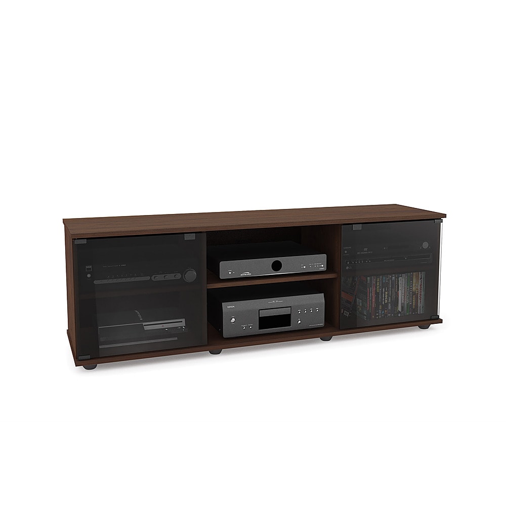 CorLiving - Fiji Maple Wooden TV Stand, for TVs up to 75" - Urban Maple_5