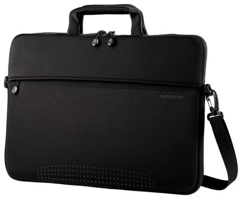 Samsonite - Aramon NXT Laptop Shuttle Bag for 17" Laptop - Black_0
