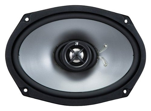 KICKER - PS 6" x 9" Coaxial Speakers (Pair) - Black/Silver_0