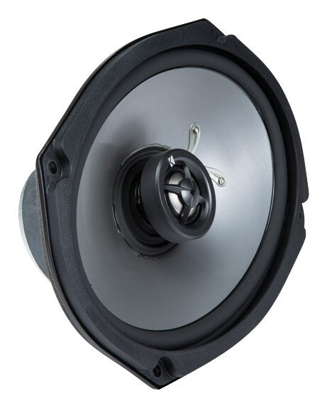 KICKER - PS 6" x 9" Coaxial Speakers (Pair) - Black/Silver_2