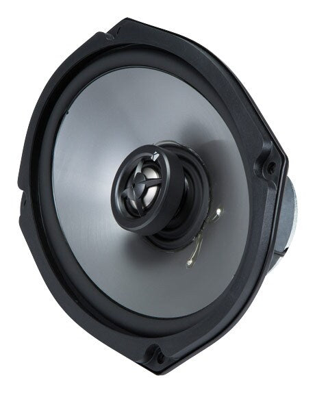 KICKER - PS 6" x 9" Coaxial Speakers (Pair) - Black/Silver_4
