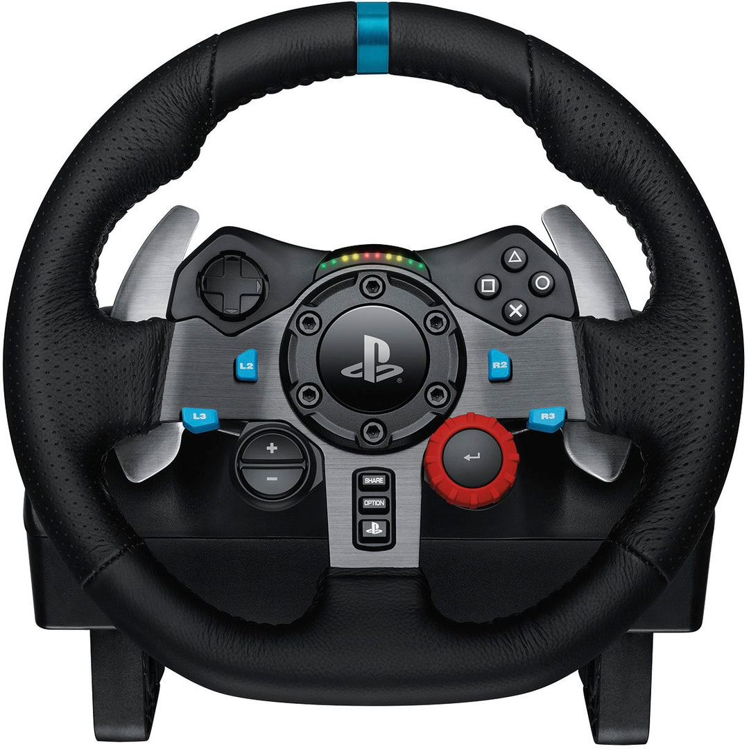 Logitech - G29 Driving Force Racing Wheel and Floor Pedals for PS5, PS4, PC, Mac - Black_3