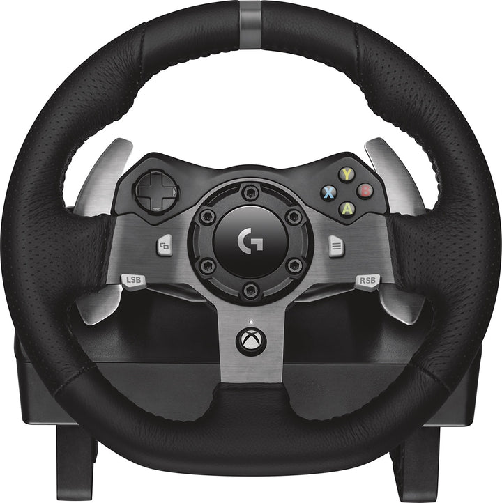 Logitech - G920 Driving Force Racing Wheel and pedals for Xbox Series X|S, Xbox One, PC - Black_8