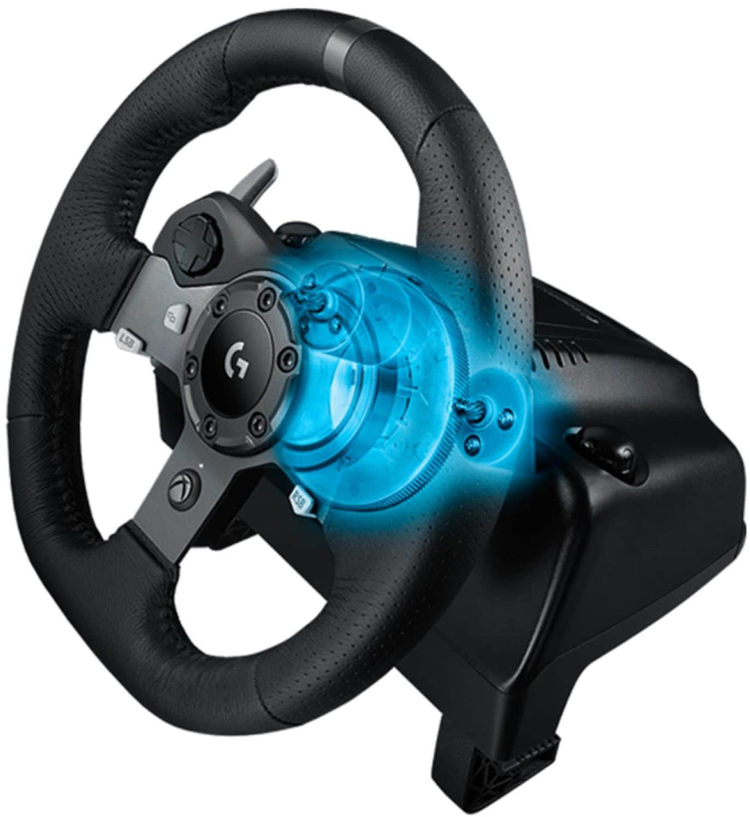 Logitech - G920 Driving Force Racing Wheel and pedals for Xbox Series X|S, Xbox One, PC - Black_7