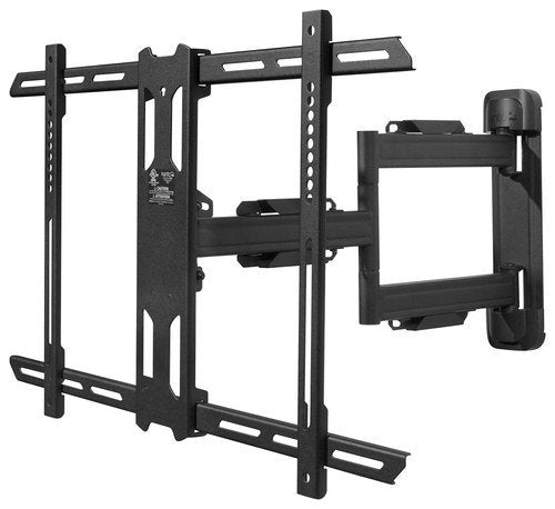 Kanto - Full-Motion TV Wall Mount for Most 37" - 60" Flat-Panel TVs - Extends 22" - Black_0