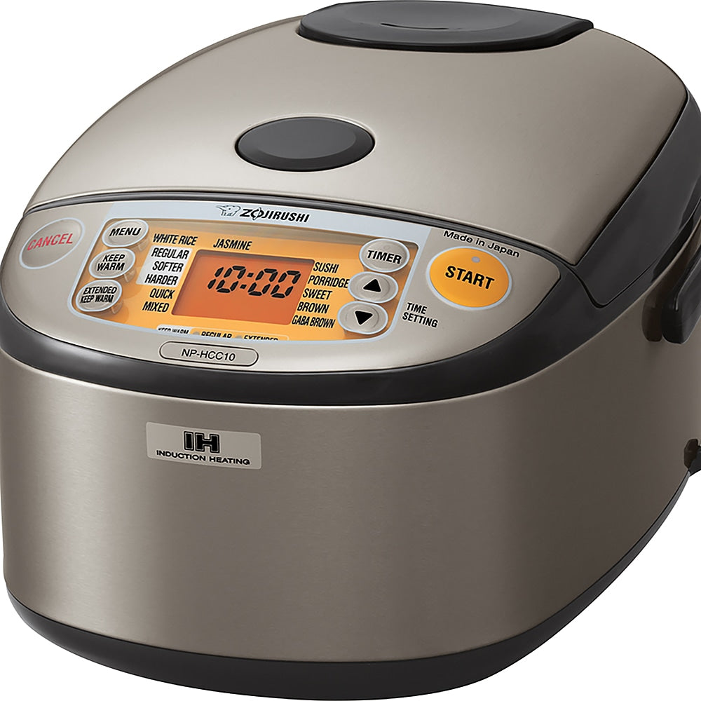 Zojirushi - 5.5 Cup Induction Heating Rice Cooker - Stainless Steel Gray_1