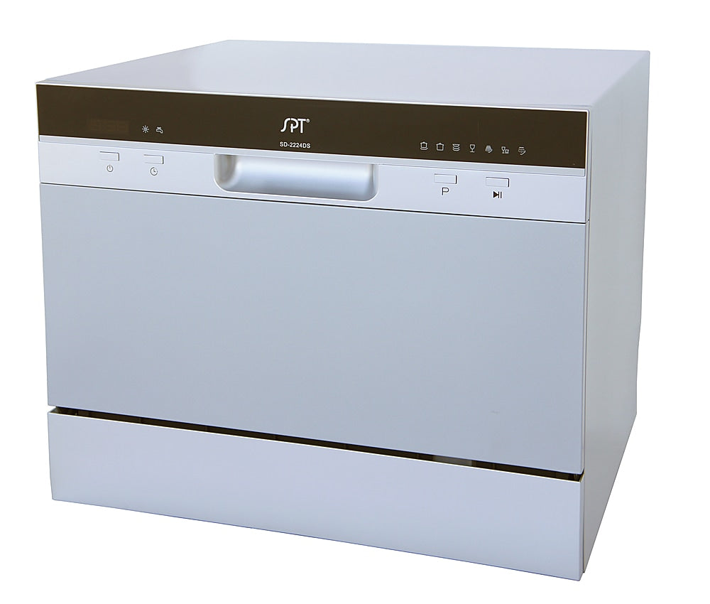 SPT - 22" Tabletop Portable Dishwasher - Silver_2