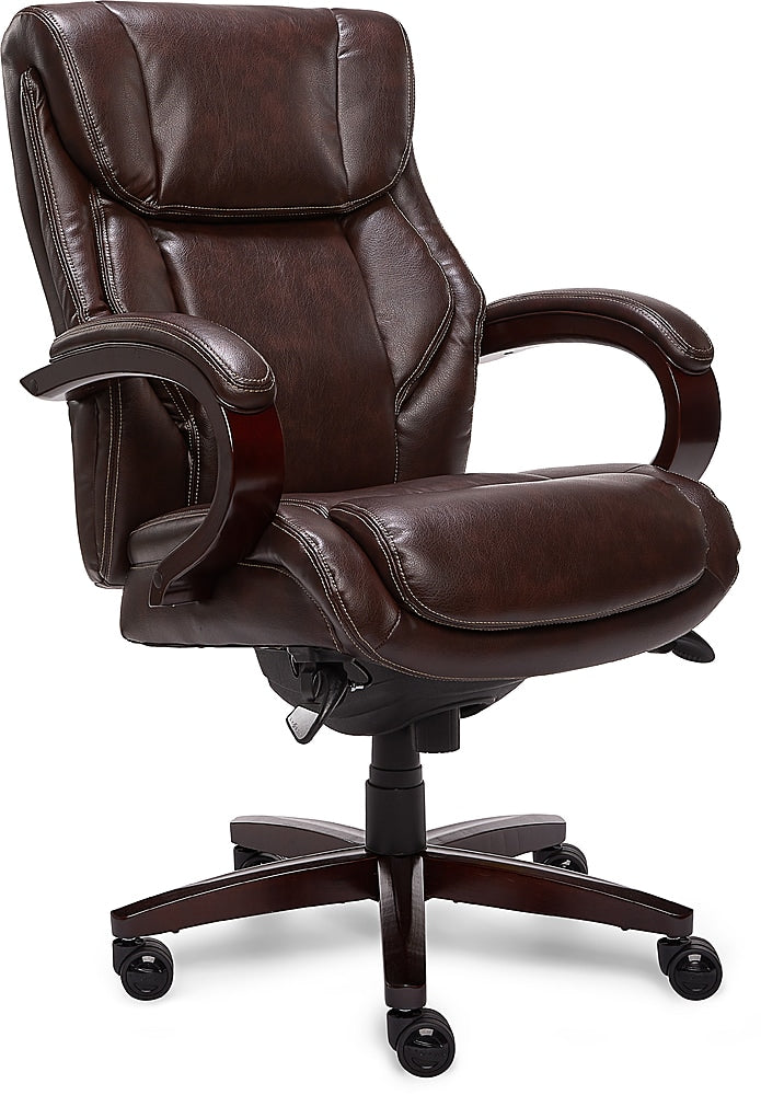 La-Z-Boy - Leather Executive Chair - Coffee Brown_2
