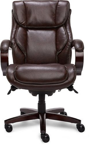 La-Z-Boy - Leather Executive Chair - Coffee Brown_0
