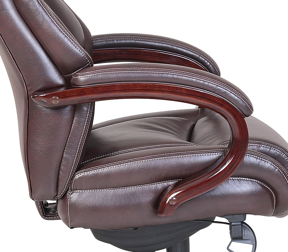 La-Z-Boy - Leather Executive Chair - Coffee Brown_4