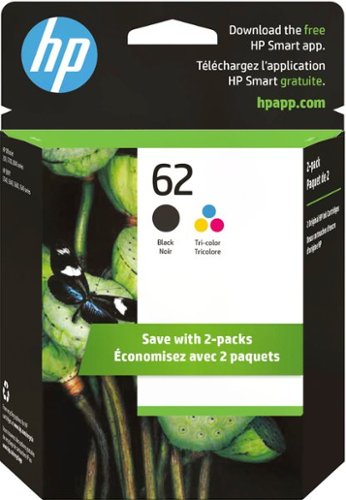 HP - 62 2-Pack Standard Capacity Ink Cartridges - Black & Tri-Color_0