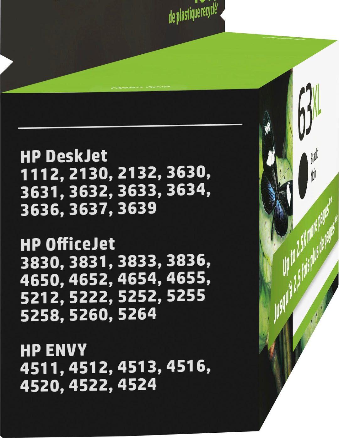 HP - 63XL High-Yield Ink Cartridge - Black_2