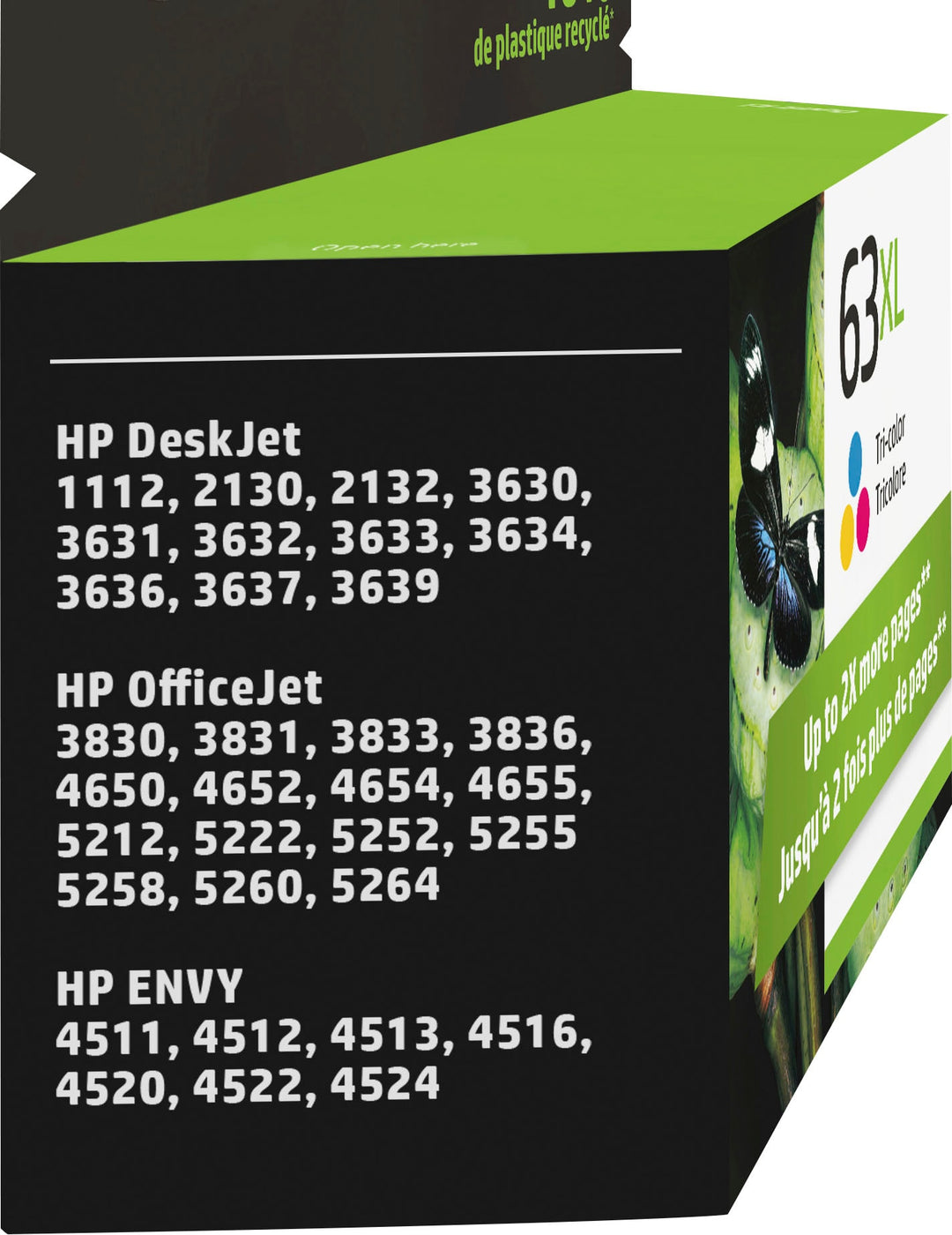HP - 63XL High-Yield Ink Cartridge - Tri-Color_7