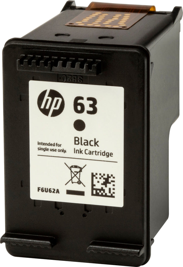 HP - 63 Standard Capacity Ink Cartridge - Black_4