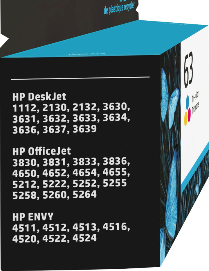 HP - 63 Standard Capacity Ink Cartridge - Tri-Color_5