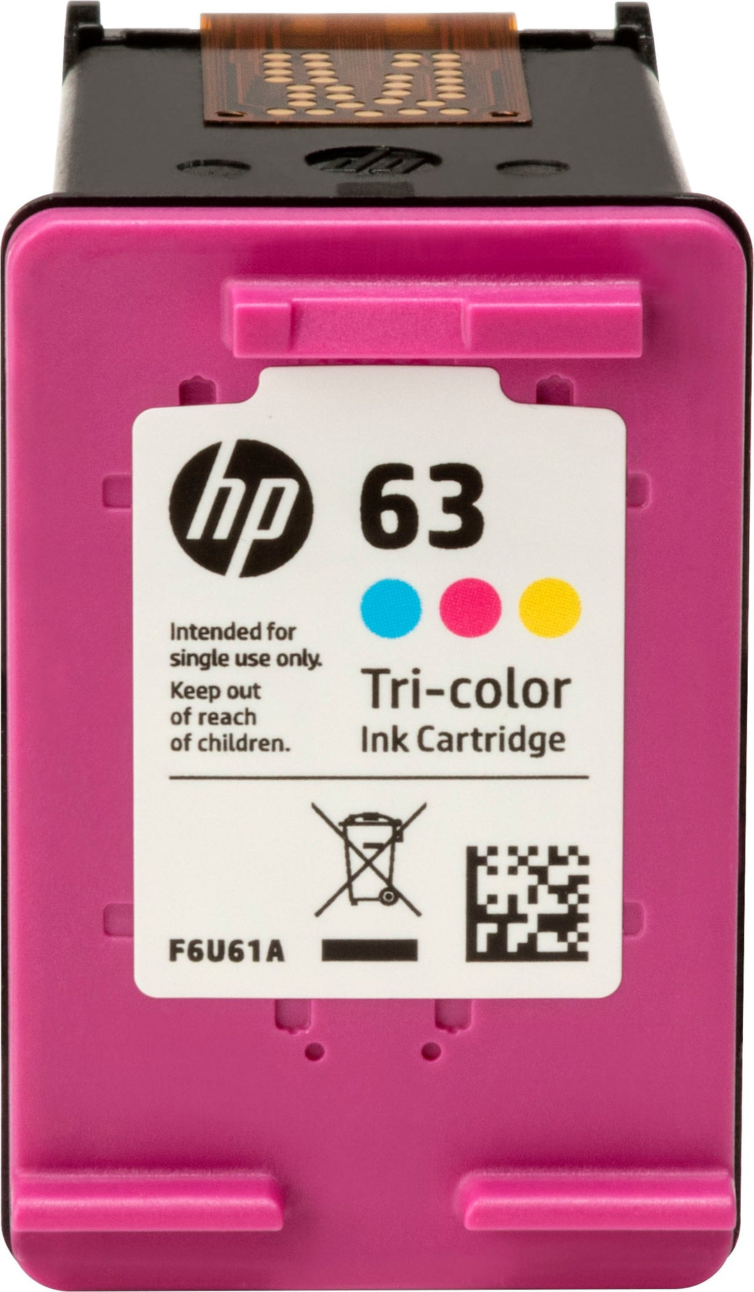 HP - 63 Standard Capacity Ink Cartridge - Tri-Color_4