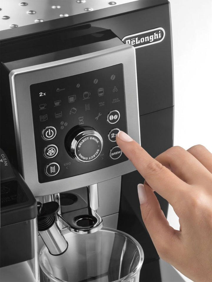 De'Longhi - Magnifica S Espresso Machine with 15 bars of pressure and intergrated grinder - Silver/Black_9