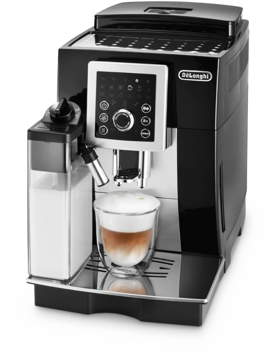 De'Longhi - Magnifica S Espresso Machine with 15 bars of pressure and intergrated grinder - Silver/Black_6