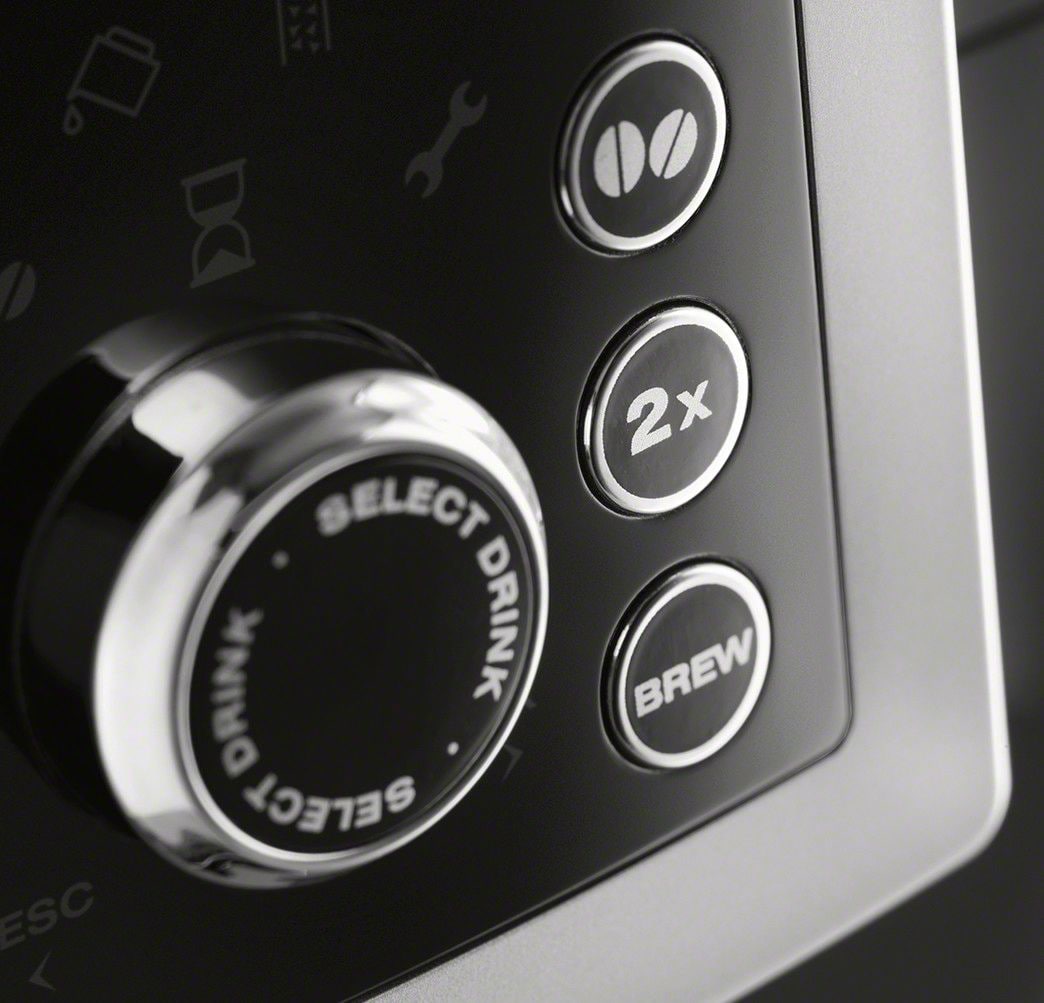 De'Longhi - Magnifica S Espresso Machine with 15 bars of pressure and intergrated grinder - Silver/Black_5