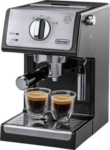 De'Longhi - Espresso Machine with 15 bars of pressure - Black_0