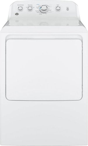 GE - 7.2 Cu. Ft. Electric Dryer - White_0