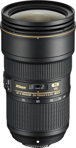 Nikon - AF-S NIKKOR 24-70mm f/2.8E ED VR Wide-Angle Zoom Lens - Black_0