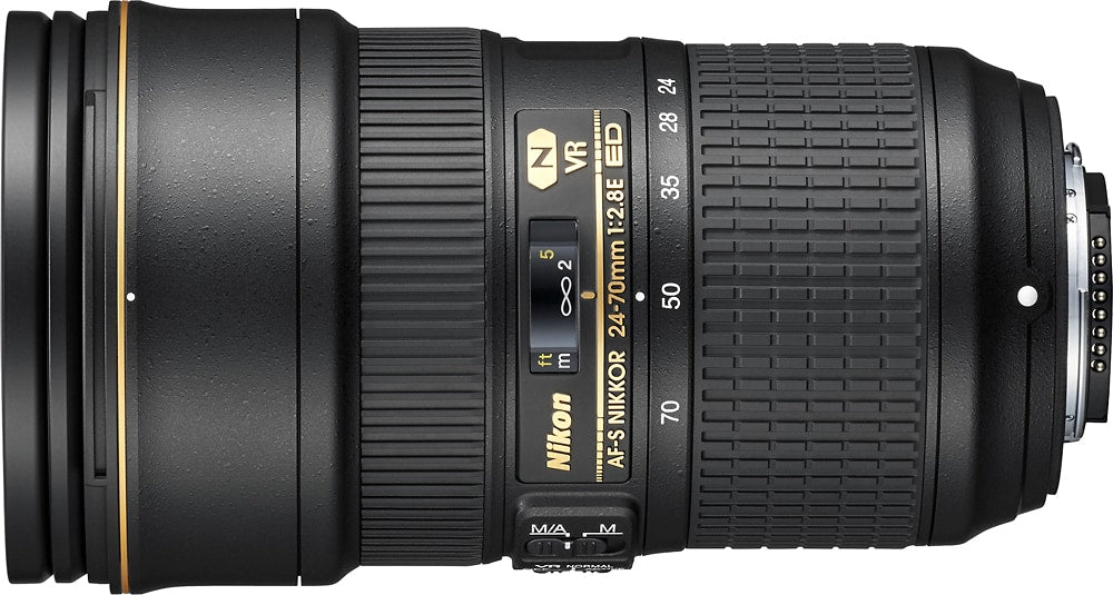 Nikon - AF-S NIKKOR 24-70mm f/2.8E ED VR Wide-Angle Zoom Lens - Black_2